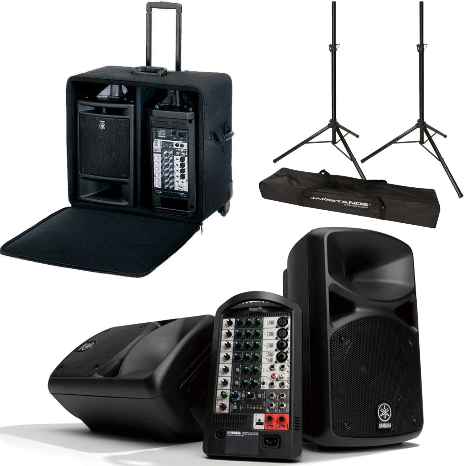 Yamaha Stagepas 400 Portable Pa System Package With Accessories Yamaha Music London [ 1500 x 1500 Pixel ]