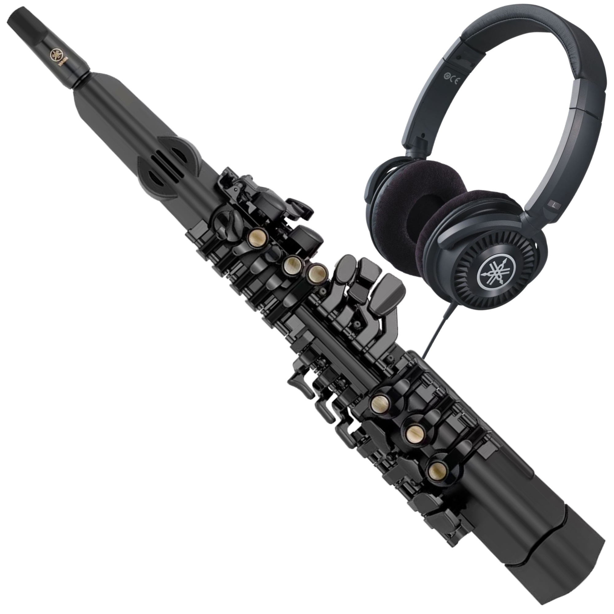 Yamaha YDS-120 Digital Saxophone and HPH150 Headphones bundle