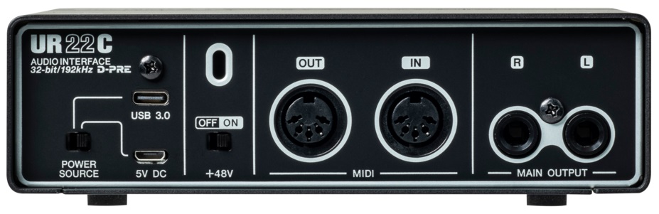 UR22C AUDIO INTERFACE 2 x 2 USB 3.0 Audio Interface