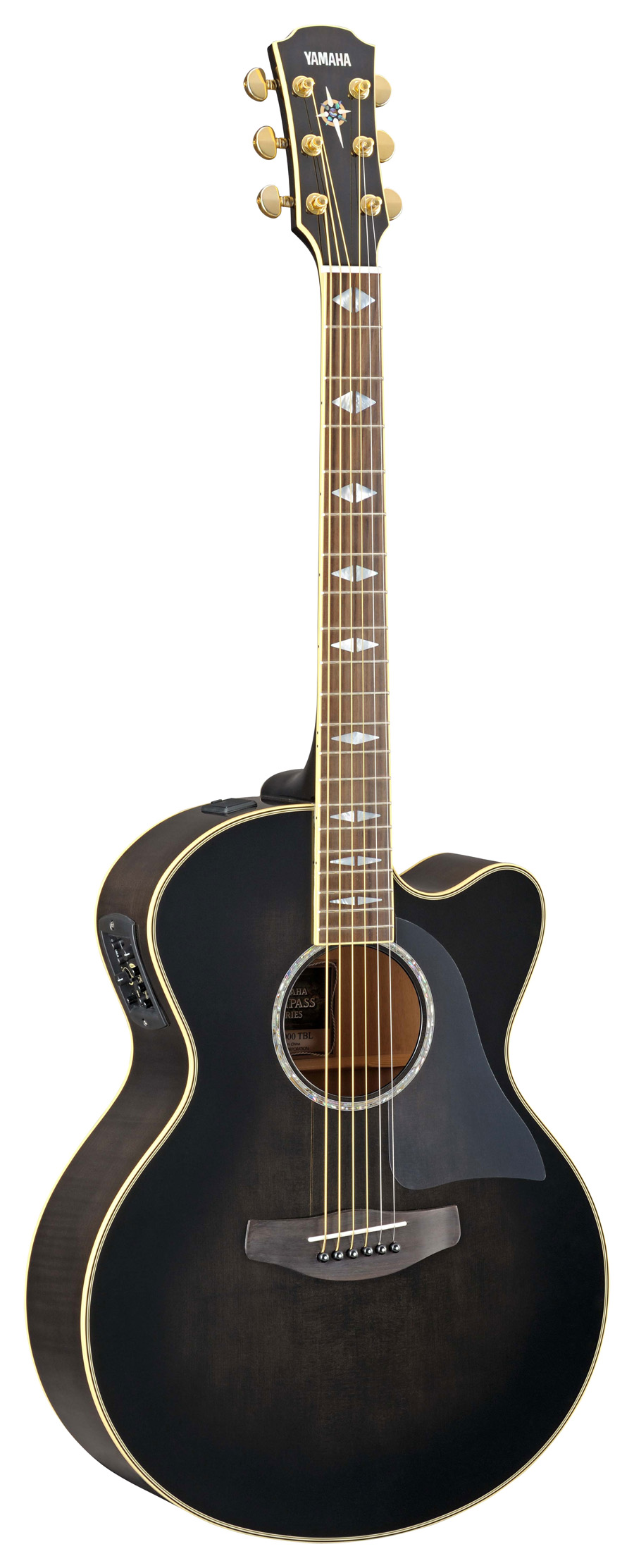 CPX1000 Electro-Acoustic Guitar In Translucent Black finish