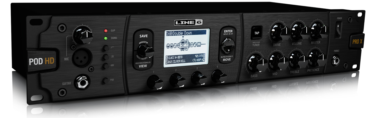 Line 6 POD HD Pro X Rackmount Effects Unit