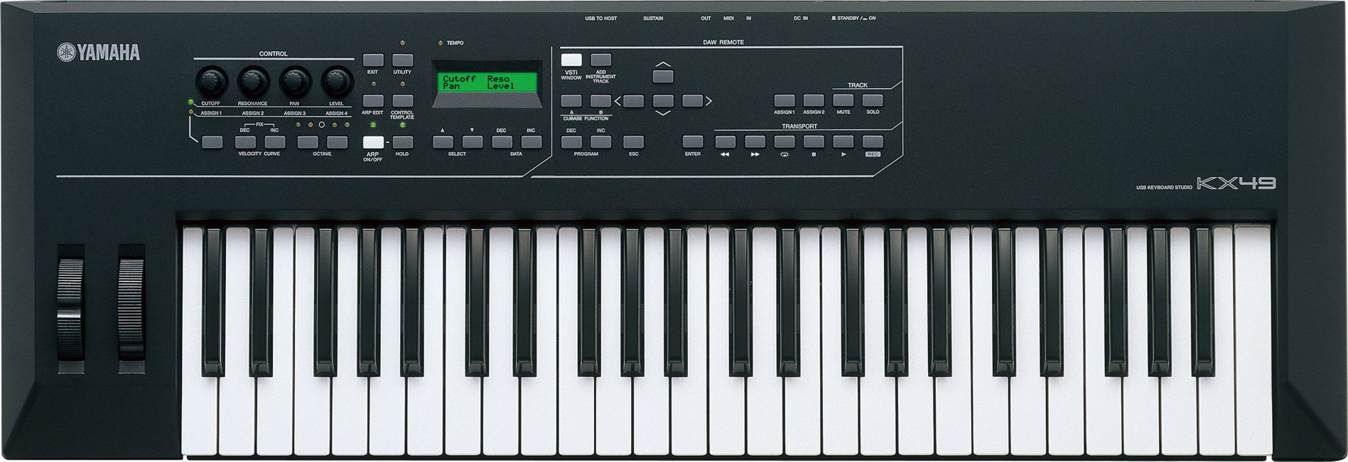 Yamaha Yamaha KX49 USB Keyboard Studio MIDI Controller (49-key