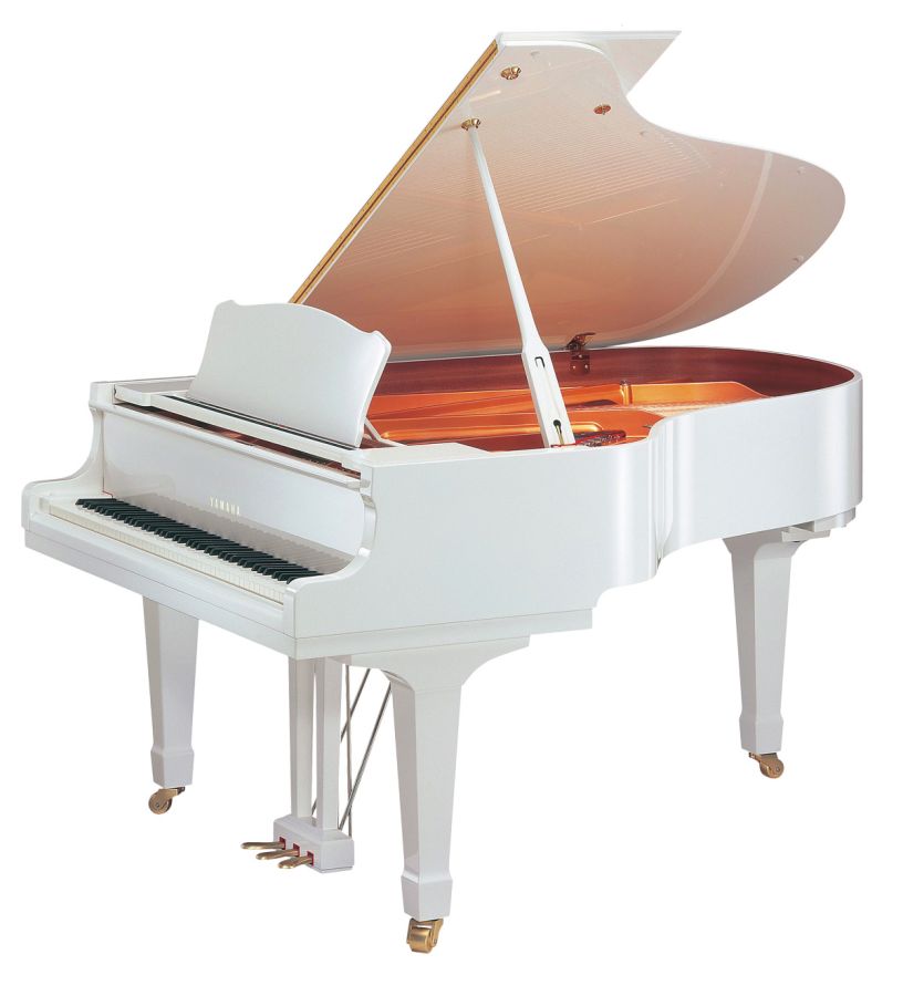 Yamaha GC2 Grand Piano In Polished White finish | Yamaha Music London