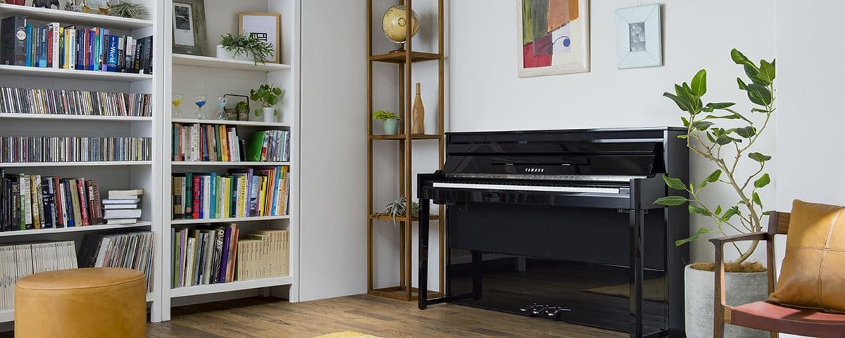 Photo of an AvantGrand NU1X Piano in a domestic room