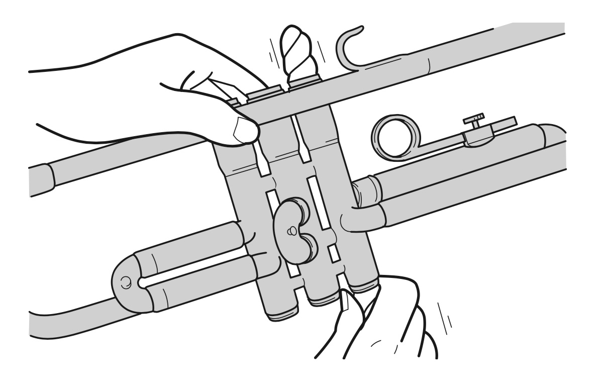 Using A Cleaning Rod to Clean within the Valves