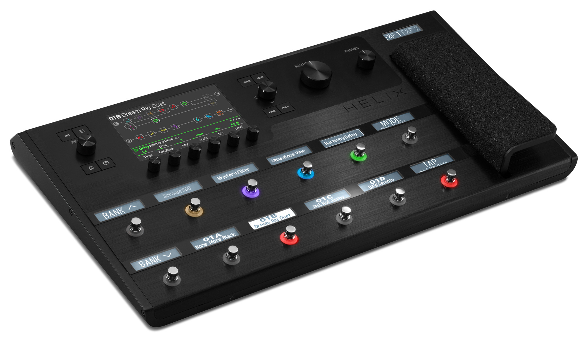 Line 6 Helix TourGrade Guitar Processor The Complete FloorBased