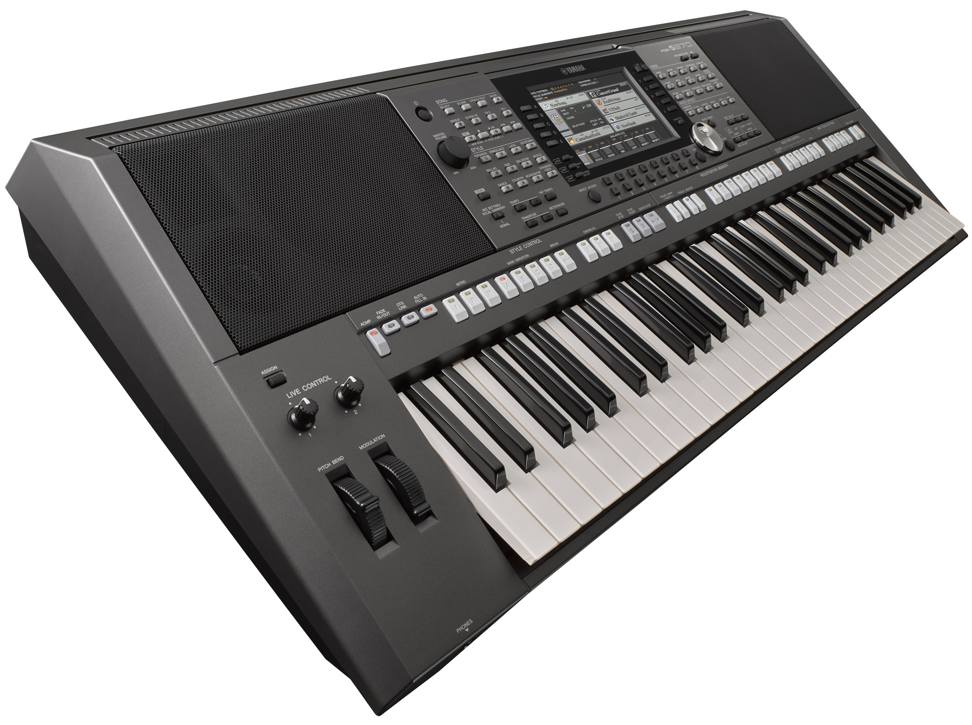 Yamaha PSRS970 Arranger Workstation Keyboard Yamaha Music London
